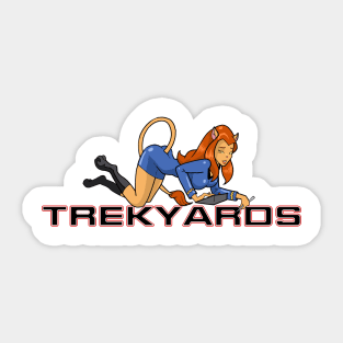 Trekyards Caitian Pin-Up Sticker